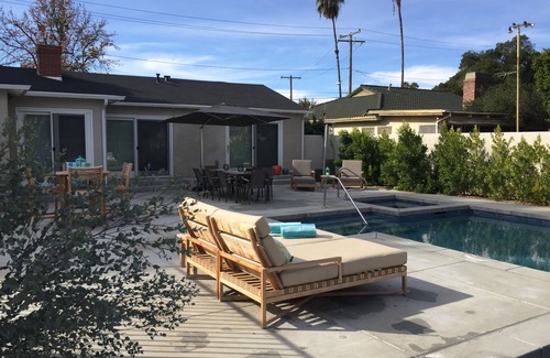 Pasadena House | Renovated Home With Pool, Mountain Views & Post Rose Parade Float Access.