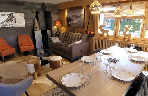 Les Gets Apartment | Renovated T3 Apartment in Village Center – Sleeps 6, Close to Shops and Ski Slopes