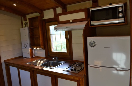 Meaudre House | Renting a comfortable wooden trailer at the farm on the Vercors