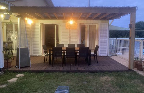 Mios Villa | Rent villa with Pool 4/5 people heart of the Arcachon basin