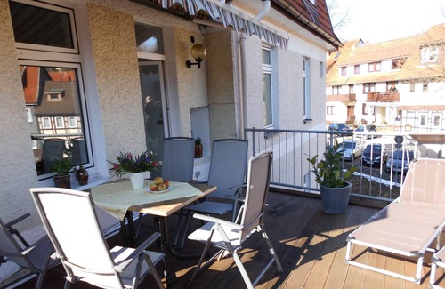 Bad Sachsa Apartment | Rental-Superior-Private Bathroom-City view-Typ E - Dachterrasse