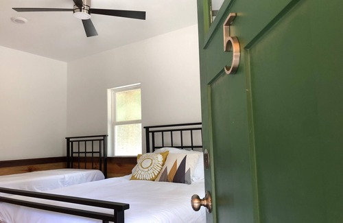 Athens Hotel | REPOSE. Hotel-Style Room on Beautiful Private Campground. Stone 6.