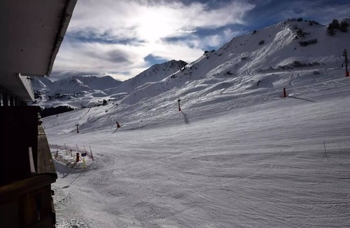 Aime Apartment | Residence Aime 2000 - Studio 3/4 pers - Entrance Arrow - PLAGNE AIME 2000