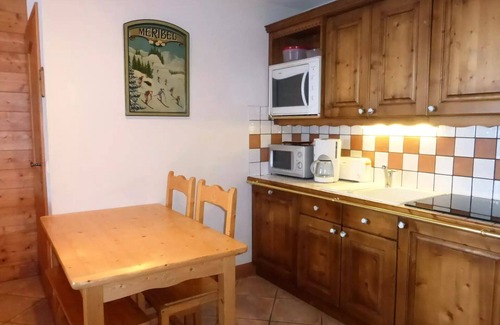 Les Allues Apartment | Residence Bergerie Des 3 Vallees D - Nice apartment 3 rooms 4 people located on Les Allues in a quiet area