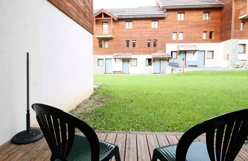 Puy-Saint-Vincent Ski Chalet | Residence Parc Aux Etoiles - CH18PAE - DUPLEX CHALET 2 CHAMBRES, TERRASS AND BALCONY