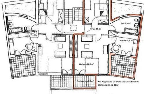 Zinnowitz Apartment | Residenz Bellevue Fewo 38 Fewo cc Herrmann