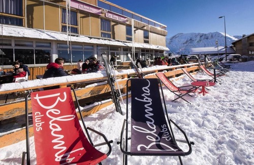 Orcieres-Merlette Apartment | Resort center, view mountain, tv, ski locker, 25-30m², Orcières Merlette 1850