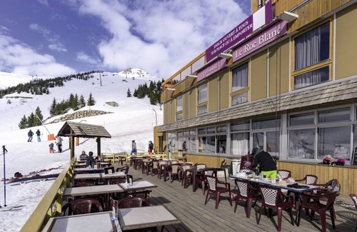 Orcieres-Merlette Apartment | Resort center, view mountain, tv, ski locker, 25-30m², Orcières Merlette 1850