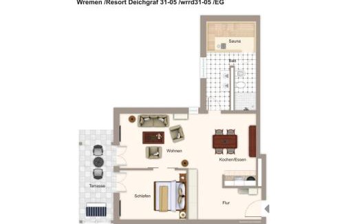 Wremen Apartment | Resort Deichgraf Resort Deichgraf 31-05