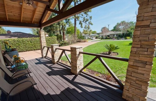 Fullerton House | Resort style luxury home with pool (not heated) and water slide