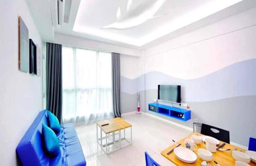 Kampung Sembulan Baru Apartment | reSTARY - Ocean, Sutera Avenue Infinity Pool - Imago Opposite - KK City- 4BR,12Pax 来沙旅 海洋主题公寓 - 无边际日落海景泳池 - Imago商场对面 - KK市中心 - 4房12人