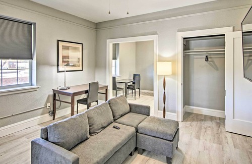 Enid Apartment | Restored Enid Apt: Central to Historic Dtwn!