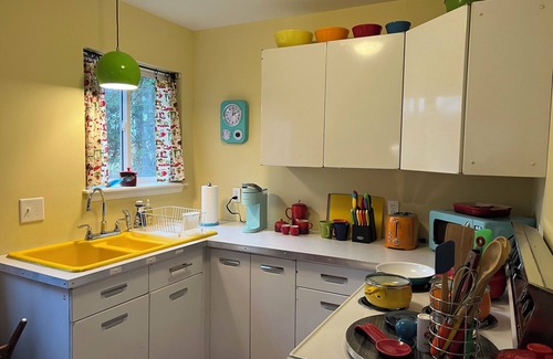 Chapel Hill House | Retro 1-bedroom duplex in quiet Chapel Hill neighborhood