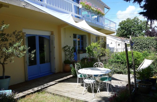 La Baule-Escoublac Condo | Rez de Maison Avec Jardin Arboré Privatif à 1 km de la Plage