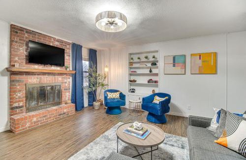 Vinita House | Right Off Route 66 Retro Vinita Home with Game Room