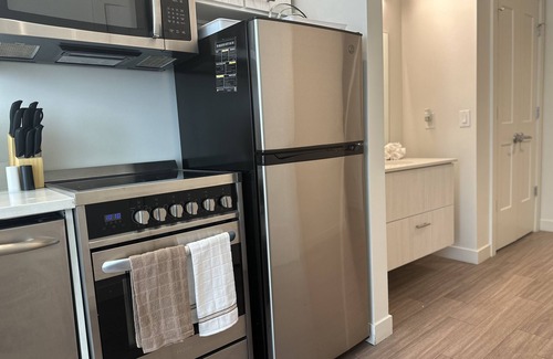River North Art District Apartment | RiNo Studio Retreat: Urban Oasis