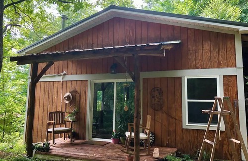 Barnardsville House | Rising House with Private Cedar Sauna