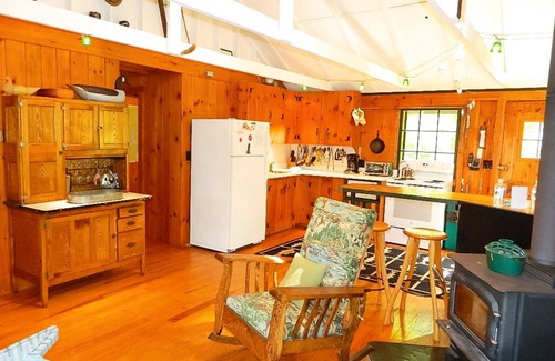 Rangeley Plantation House | Rissbern II - Very charming and private setting on over 400ft of frontage on Rangeley Lake