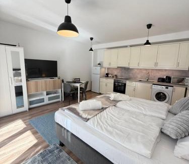 Kecskemet Apartment | Rita Apartman saját parkolóval és erkéllyel