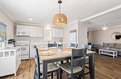 Winterport Cottage | River Retreat -Stylish, Stunning Water View, Dogs, Fire Pit, Private, Yard Games