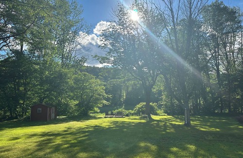 White Mills House | Riverfront Cabin Retreat on the Delaware, 5 mins from Narrowsburg, 2hrs from NYC