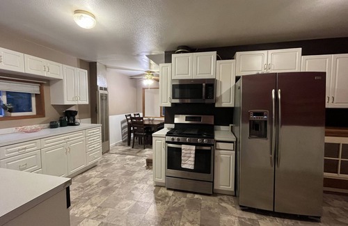Greenwater House | Riverfront Cabin Retreat, base camp for skiing and hiking, or a quiet getaway.