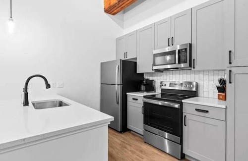 Downtown St. Louis Apartment | Riverfront Loft-Steps from Arch, Stadium & Convention Center