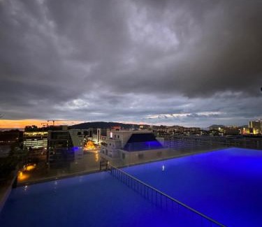 Downtown Kota Kinabalu Apartment | Riverside Opulent Nights at Sky Hotel