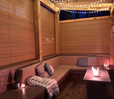 Woodfibre House | Riverwood Retreat-hot tub and cedar sauna on the river