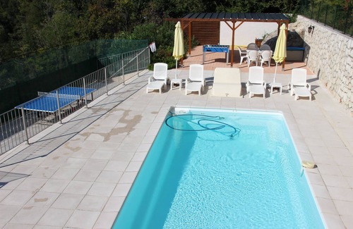 Gattieres Villa | ROCABEL AUTHENTIC CHARM SOUTH-FACING PANORAMIC VIEW OF THE VALLEY AND SEA
