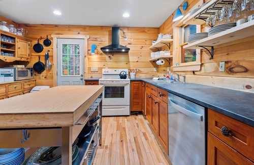 Rangeley Plantation House | Rock Hopper on Mooselookmeguntic Lake with beach, pet friendly!
