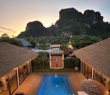 Krabi House | Rock reef aonang villa 2unit mountainview