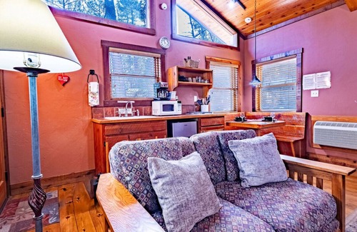 Ruidoso Cabin | Romantic Cabin | Fireplace & River Sounds | Hiking