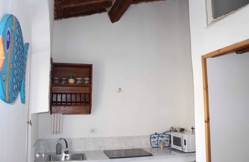 Portoferraio Old Town Apartment | Romantic four-room apartment from 1900 overlooking typical small square.