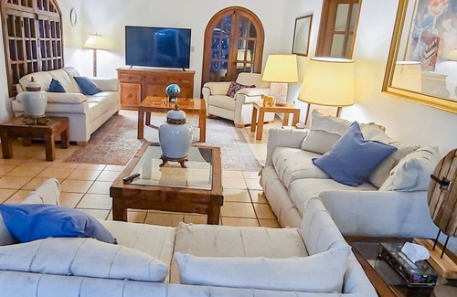 Alamos House | Romantic Hacienda with Pool and Huge Lush Garden!