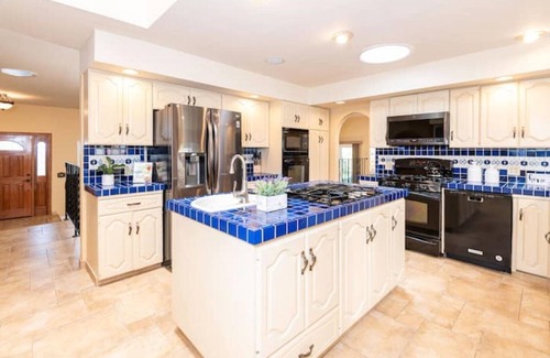 Castro Valley House | Romantic Spanish 7 BR Villa with Hot Tub, sleeps 17