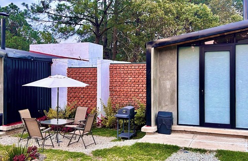 Huasca De Ocampo Cabin | Romantic Tiny House with jacuzzi By GEstores