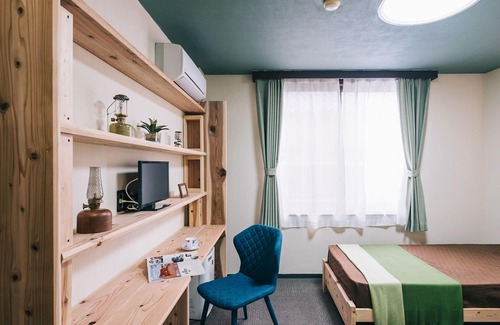 Mikawamachi Hotel | Room 203 Twin Room Free parking available/Arao Kumamoto