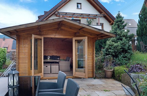 Forbach Apartment | Room 'Schwarzwald 2' with Shared Terrace, Shared Garden and Wi-Fi