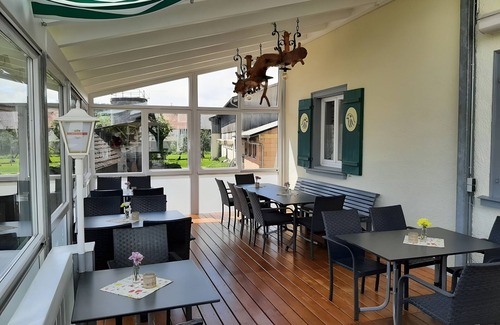 Ebenweiler Apartment | Room 'Zimmer 5' with Shared Terrace, Shared Garden and Wi-Fi