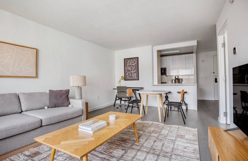Lincoln Square Apartment | Roomy UWS 1BR w/Gym, W/D & Doorman, nr Lincoln Center, by Blueground
