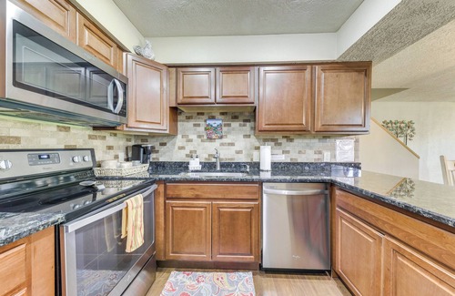 Ruidoso Condo | Ruidoso Golf Condo - Patio & Mountain View!
