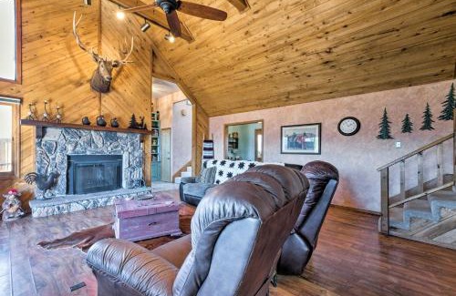 Ruidoso House | Ruidoso Home with Hot Tub, Mtn Views and Game Room!