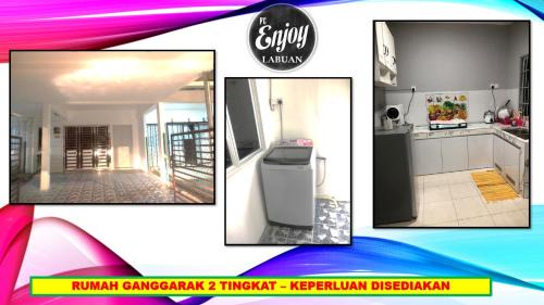 Labuan Apartment | RUMAH MEWAH DS24 VVIP GANGGARAK PERMAI 2 TINGKAT WP Labuan