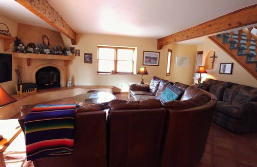Red River House | Running Bear River Lodge - Pet Friendly - 9 Bedroom Home - In Town - On The Rive