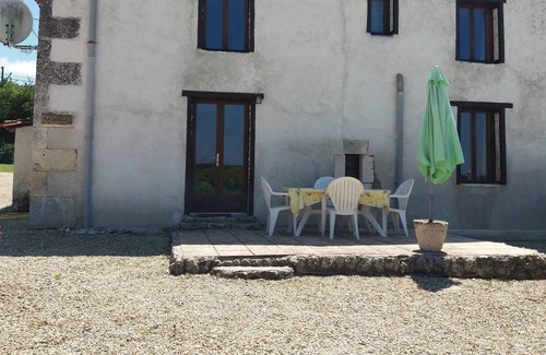 Boisne-la-Tude House | Rural gite for 4 with private terrace, shared large pool and games room