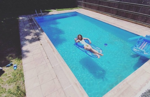 Illana House | Rural house next to the river with private pool, fireplace, swings and barbecue.