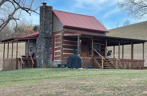 Pulaski Cabin | Rustic 2-bedroom cabin in charming Pulaski, TN situated on 40 beautiful acres.