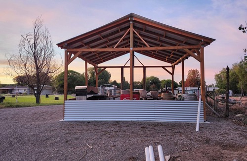 Aztec House | Rustic 3-bedroom house in delightful Aztec with WiFi & riverside gazebo