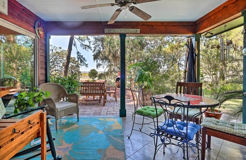 Beaufort House | Rustic Beaufort Home w/Stunning Marsh Views!